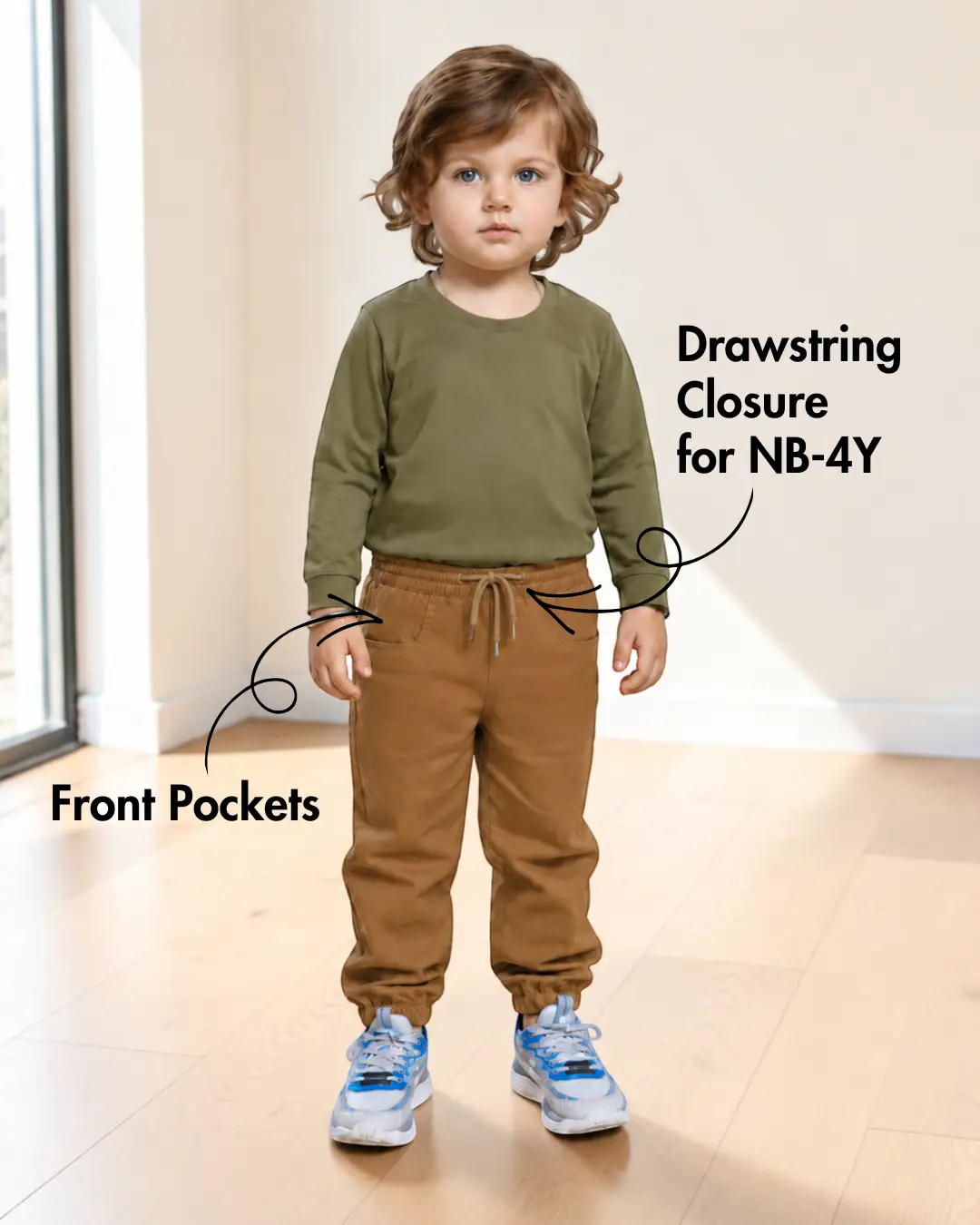 Kid's Joggers Sewing Pattern 'Mason'