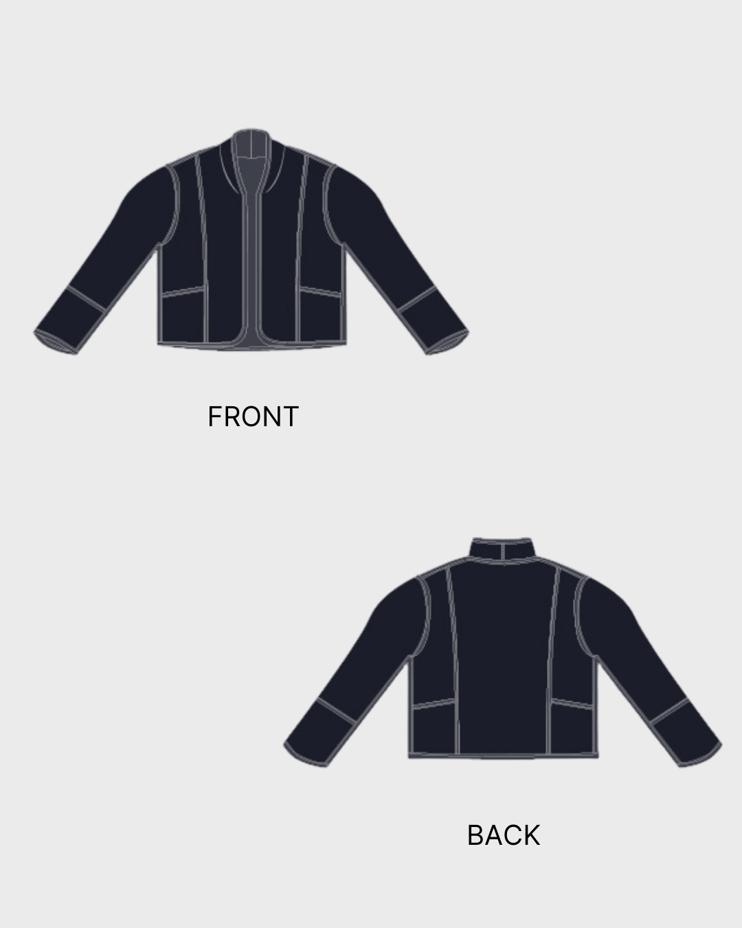 Reversible Quilted Jacket Sewing Pattern 'Romy'