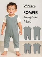 Kid's Romper Sewing Pattern 'Max'