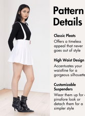 Suspender Skirt Sewing Pattern 'Iris'