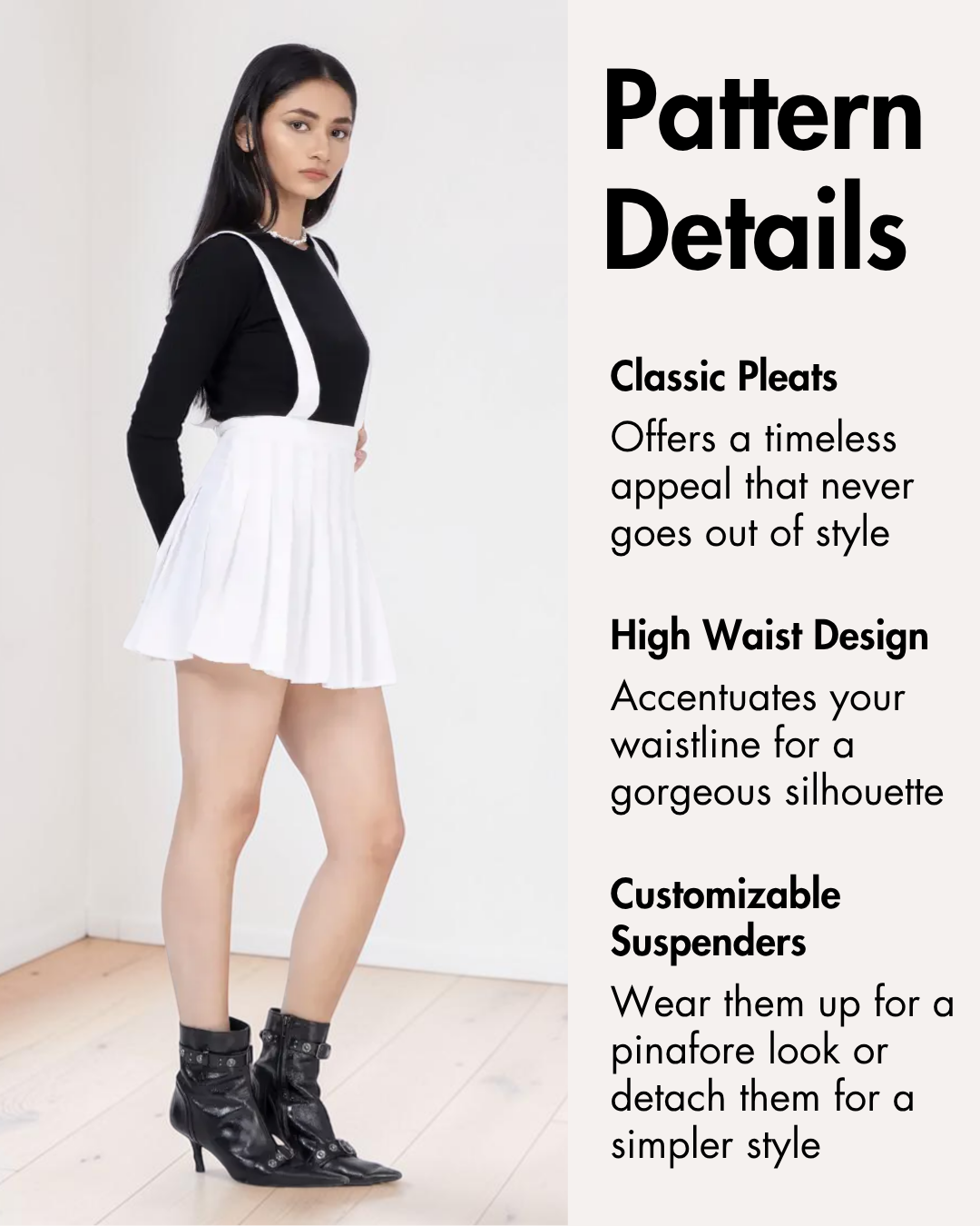 Suspender Skirt Sewing Pattern 'Iris'