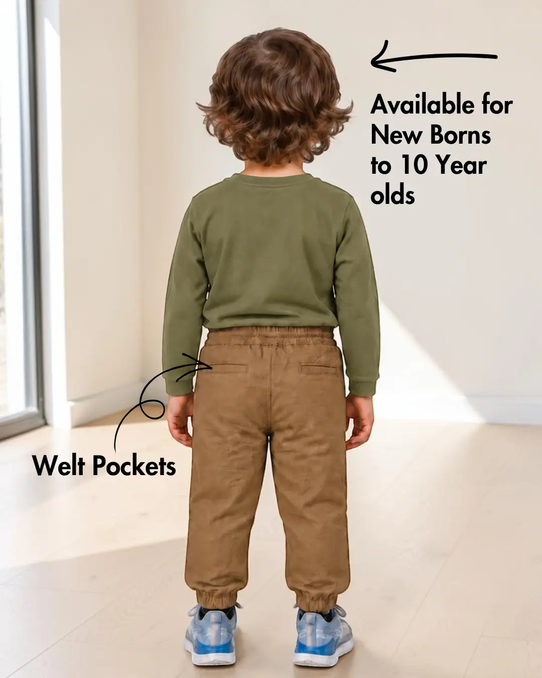 Kid's Joggers Sewing Pattern 'Mason'