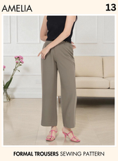 Women's Capsule Wardrobe Sewing Patterns Bundle: 15 Patterns