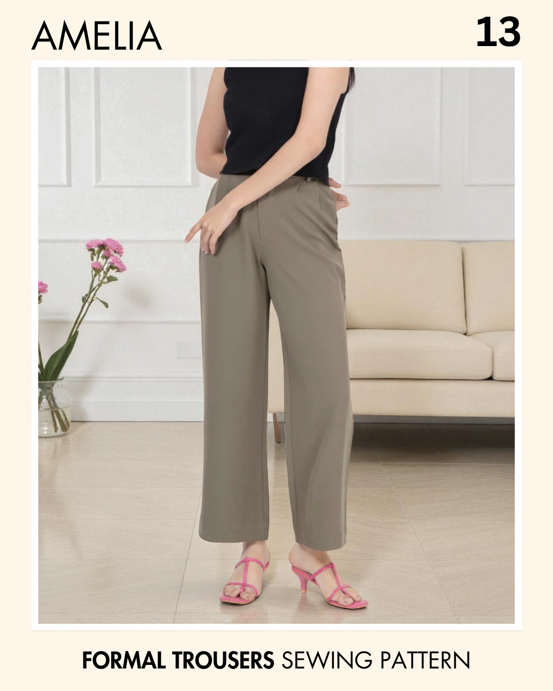 Women's Capsule Wardrobe Sewing Patterns Bundle: 15 Patterns