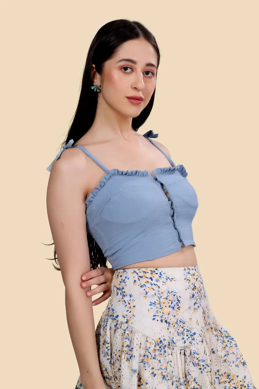 Strappy Bustier Top Sewing Pattern 'Piper'