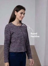 Cardigan Sewing Pattern 'Liza'