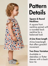 Kid's Dress Sewing Pattern 'Cathy'