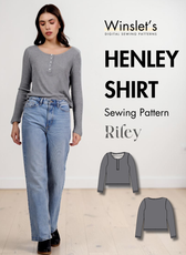 Henley Shirt Sewing Pattern 'Riley'