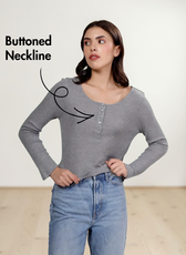 Henley Shirt Sewing Pattern 'Riley'