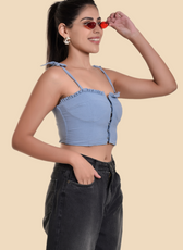 Strappy Bustier Top Sewing Pattern 'Piper'