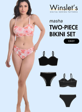 Two-Piece Bikini Set Sewing Pattern 'Masha'
