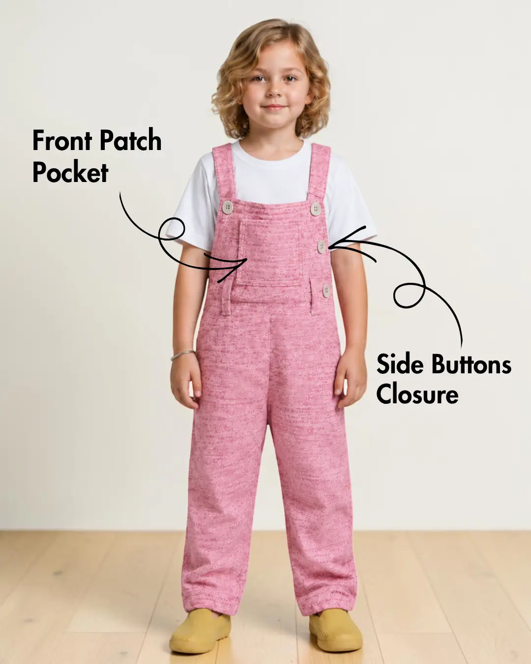 Kid's Overalls Sewing Pattern 'Dakota'