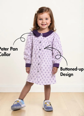 Kid's Night Gown Sewing Pattern 'Deborah'