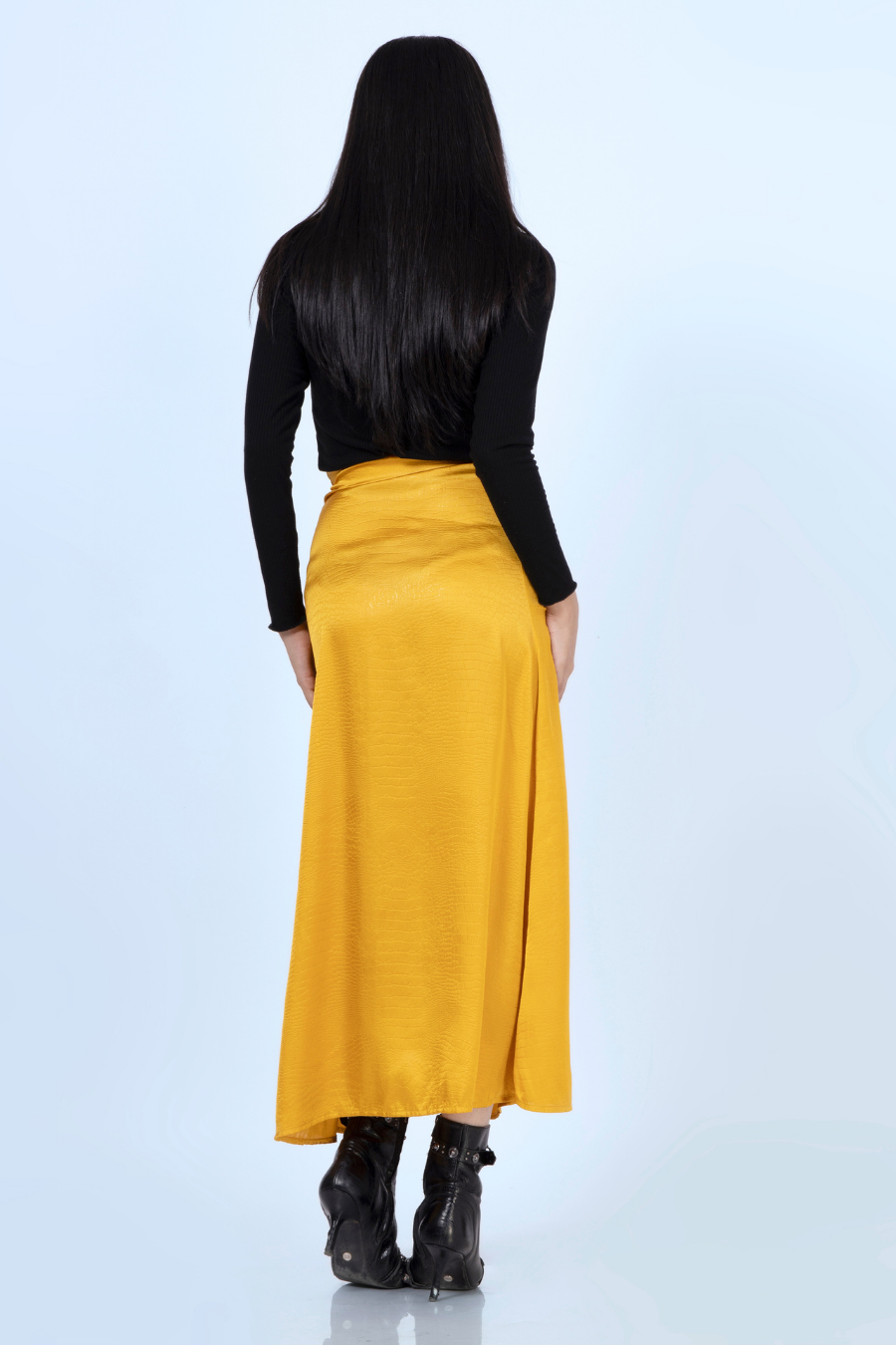 A-Line Skirt PDF Women's Sewing Pattern Midi Skirt Woven