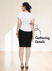 Short Sleeve Blouse Sewing Pattern 'Bliss'