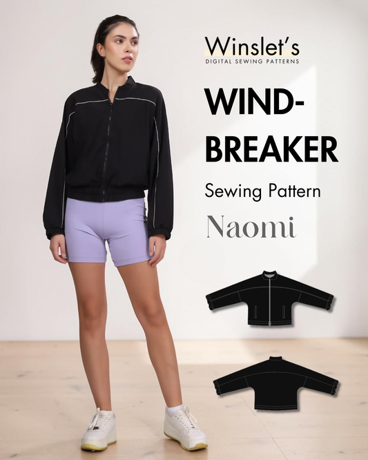 Windbreaker Sewing Pattern 'Naomi'