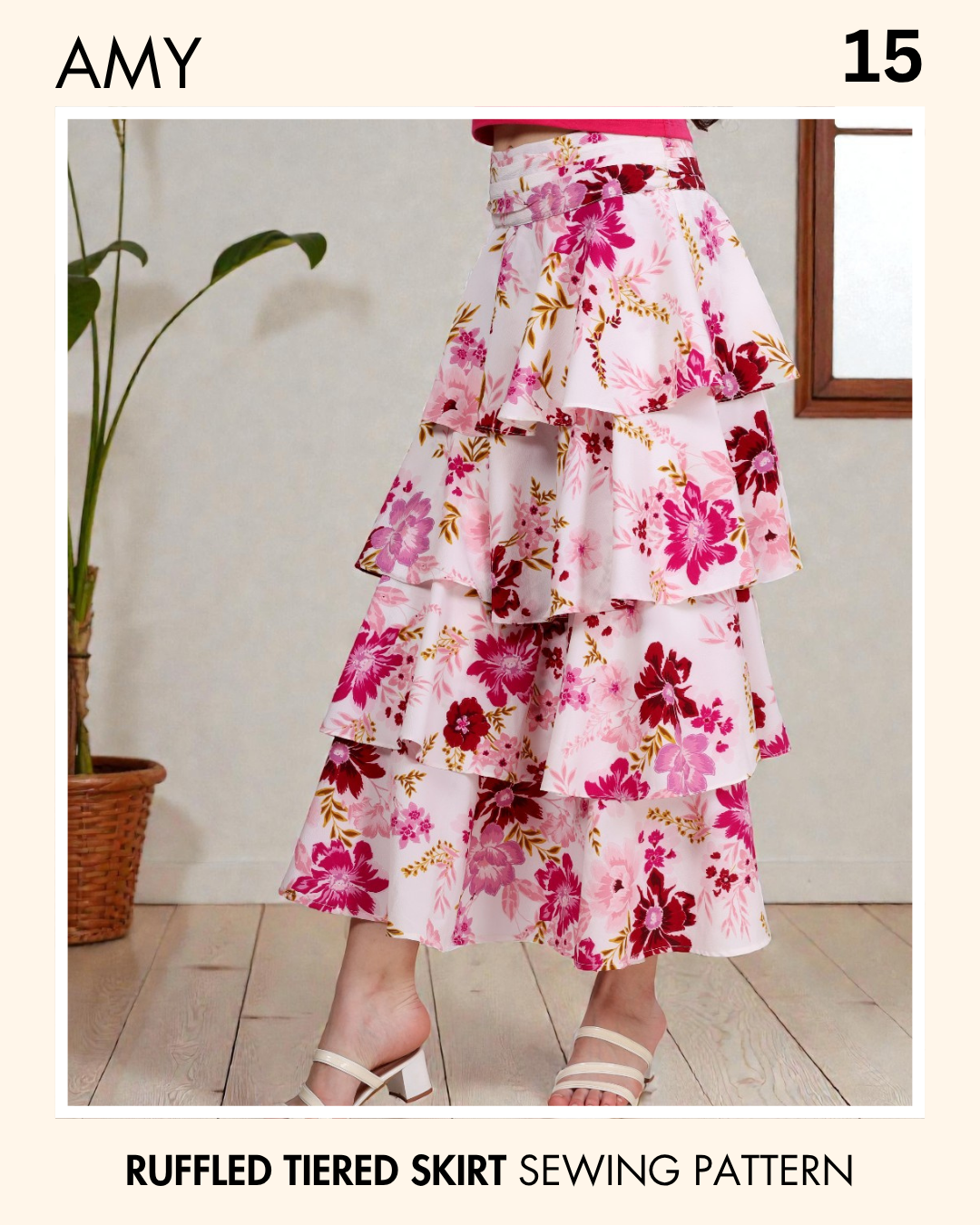 Women's Capsule Wardrobe Sewing Patterns Bundle: 15 Patterns