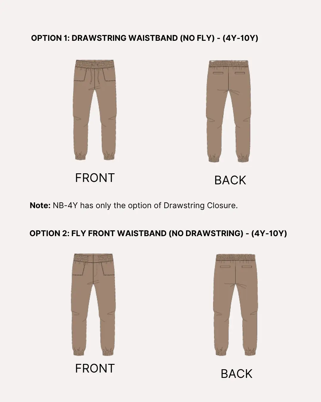 Kid's Joggers Sewing Pattern 'Mason'