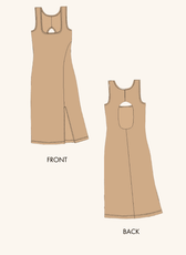 Cut Out Dress Sewing Pattern 'Pamela'