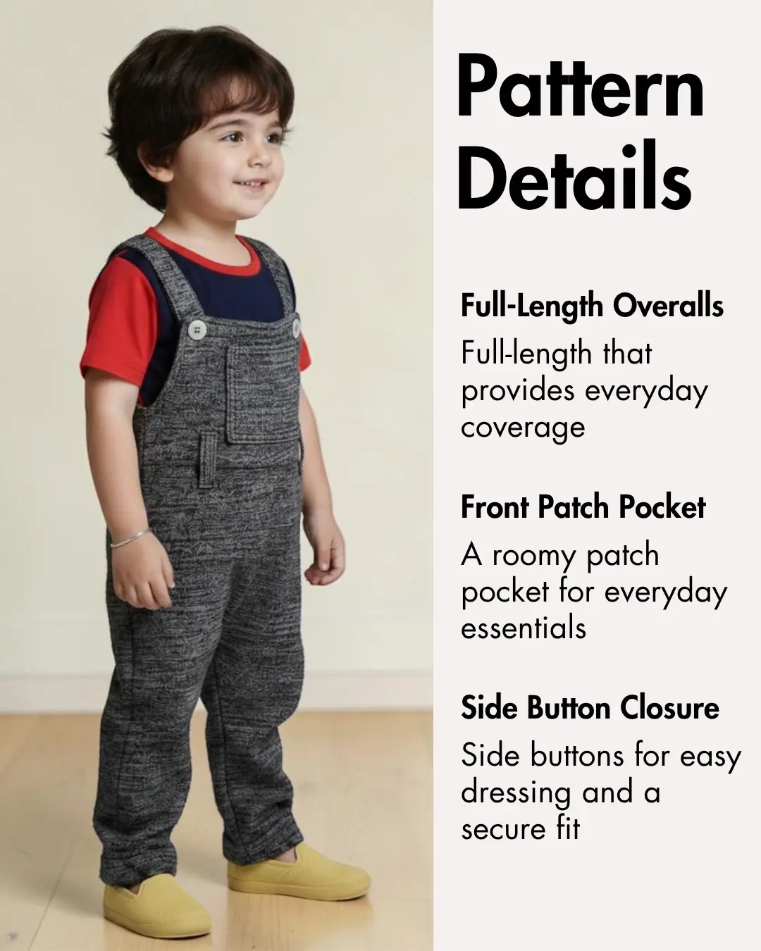 Kid's Overalls Sewing Pattern 'Dakota'
