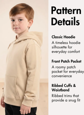 Kid's Hoodie Sewing Pattern 'Skyler'