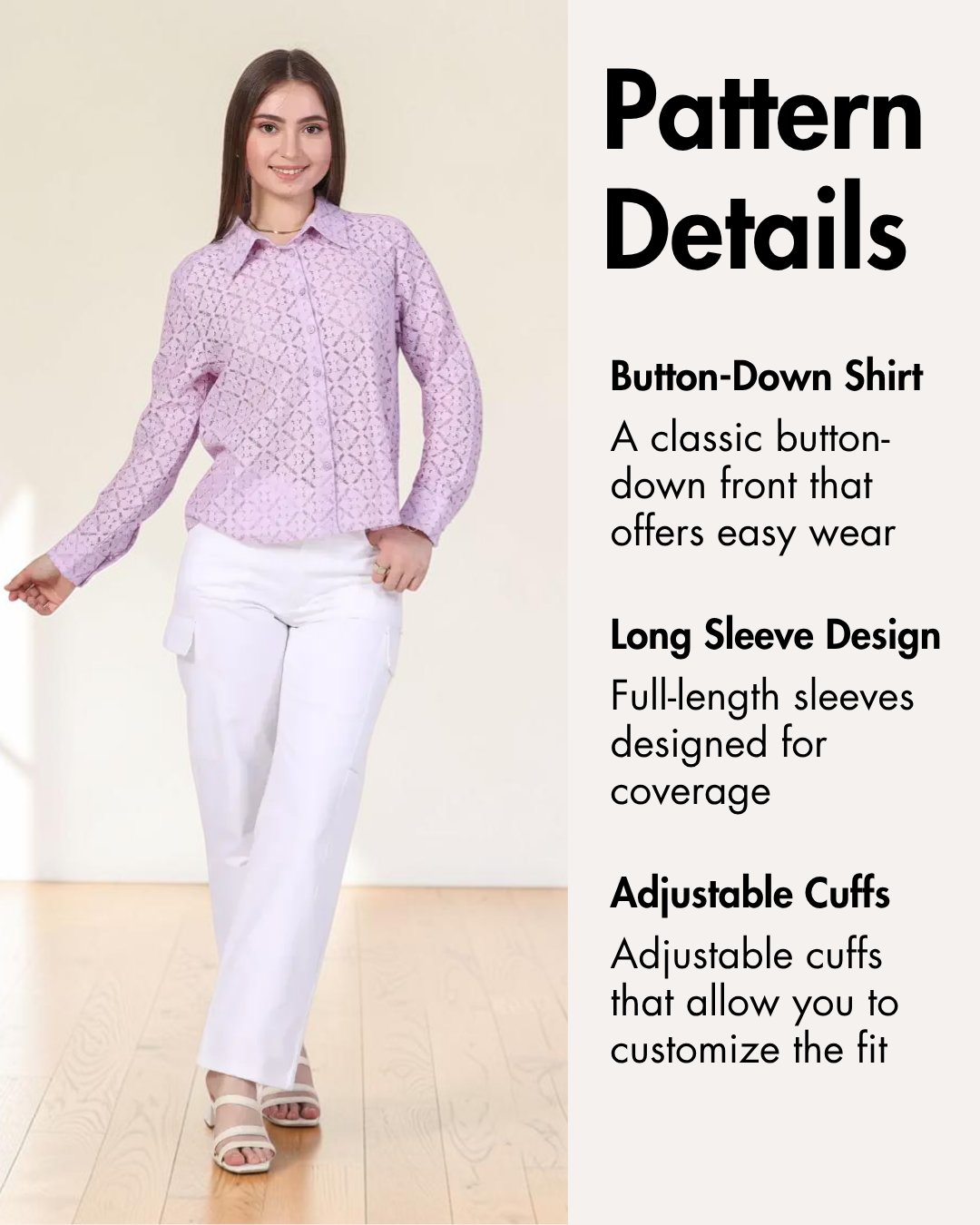 Collared Shirt Sewing Pattern 'Aspen'