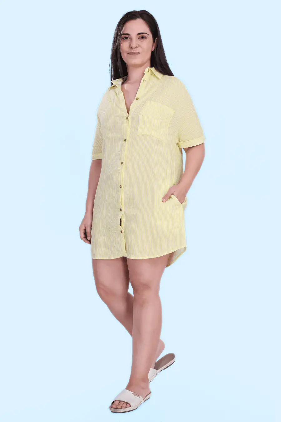 Shirt Dress Sewing Pattern | Women's PDF Pattern 'Claire'  Winslet's  Sewing Patterns