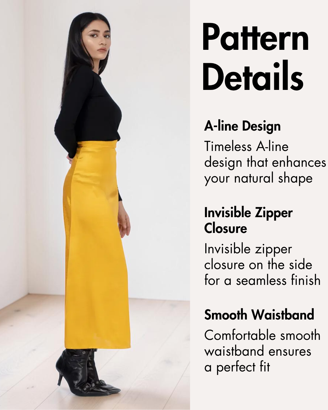 A line Skirt Sewing Pattern 'Marigold'
