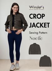 Crop Jacket Sewing Pattern 'Noelle'