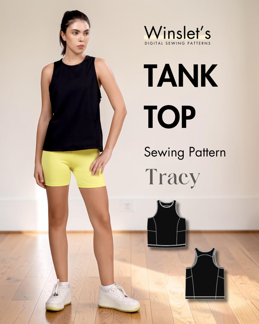 Tank Top Sewing Pattern 'Tracy'