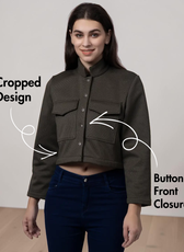 Crop Jacket Sewing Pattern 'Noelle'