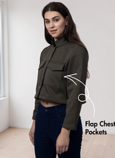 Crop Jacket Sewing Pattern 'Noelle'