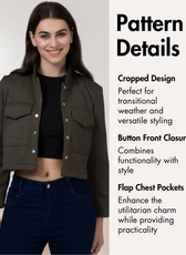 Crop Jacket Sewing Pattern 'Noelle'