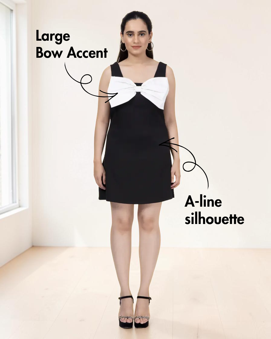 Bow Dress Sewing Pattern 'Phoebe'