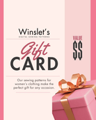 Sewing Gift Card from Winslet's | Perfect Gift for all occasions