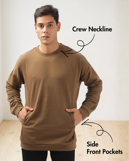 Men's Sweatshirt Sewing Pattern 'Brian'