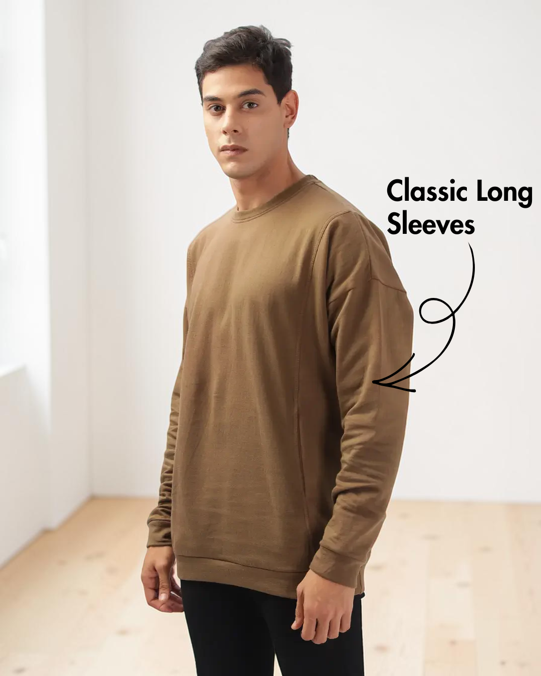Men's Sweatshirt Sewing Pattern 'Brian'