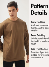 Men's Sweatshirt Sewing Pattern 'Brian'