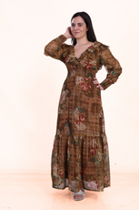 Vintage Maxi Dress Sewing Pattern 'Daisy'