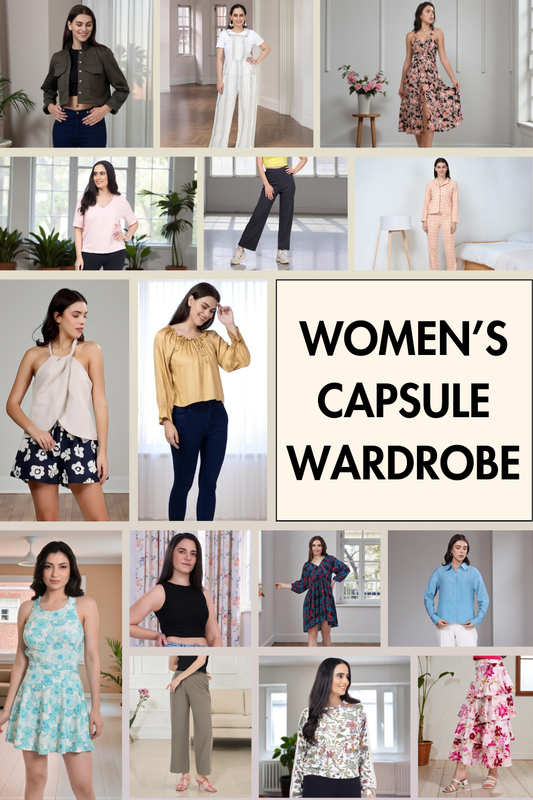 Women's Capsule Wardrobe Bundle: 15 Essential Sewing Patterns