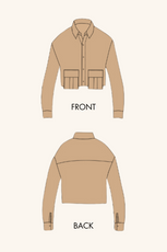 Utility Shirt Sewing Pattern 'Juniper'