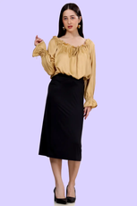 Vintage Blouse Sewing Pattern 'Lila'