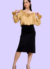 Vintage Blouse Sewing Pattern 'Lila'