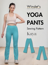 Yoga Pants Sewing Pattern 'Kaya'