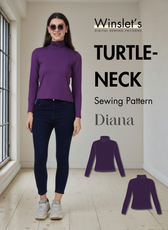 Turtleneck Sewing Pattern 'Diana'