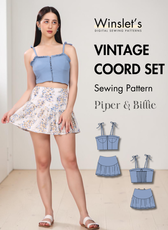 Vintage Coord Set Sewing Pattern