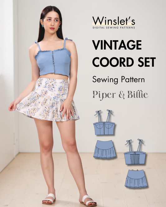 Vintage Coord Set Sewing Pattern