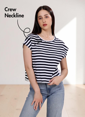 Boxy T-shirt Sewing Pattern 'Lisa'