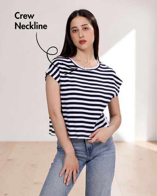 Boxy T-shirt Sewing Pattern 'Lisa'