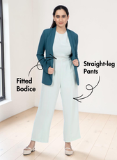 Formal Jumpsuit Sewing Pattern 'Vivian'